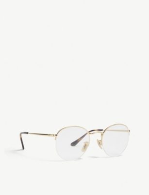 RAY BAN MENS GOLD RB3947V PHANTOS-FRAME GLASSES