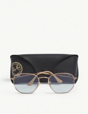 Ray Ban 0ch5387 Butterfly Sunglasses In Bronze/copper (brown And Bronze)