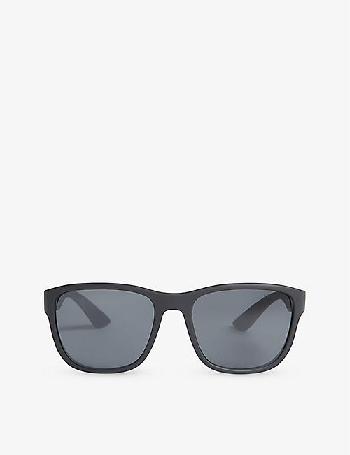 PRADA LINEA ROSSA: PS01U square-frame sunglasses