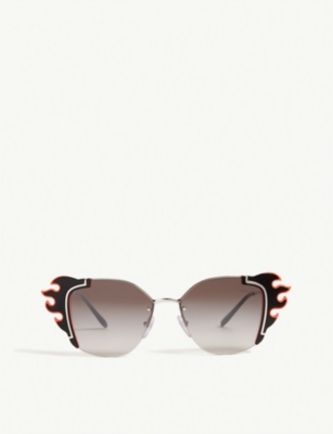 prada flame glasses