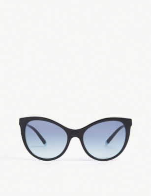 Tiffany & Co Tf4159 Cat-eye Sunglasses In Black