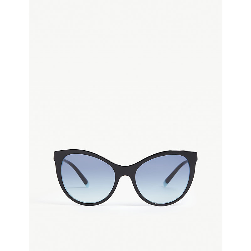 Tiffany & Co Tf4159 Cat-eye Sunglasses In Black