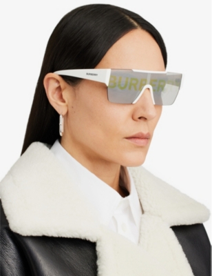 Burberry Be4291 Sunglasses In White