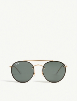 RAY-BAN - RB3614 round-frame sunglasses 