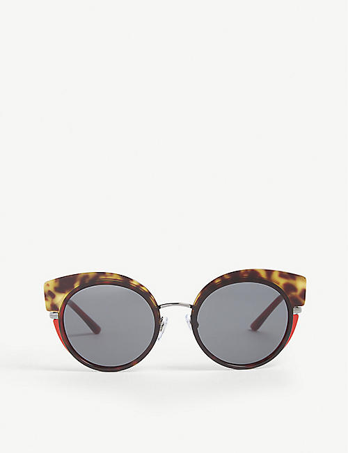 GIORGIO ARMANI: AR6091 cat-eye-frame sunglasses