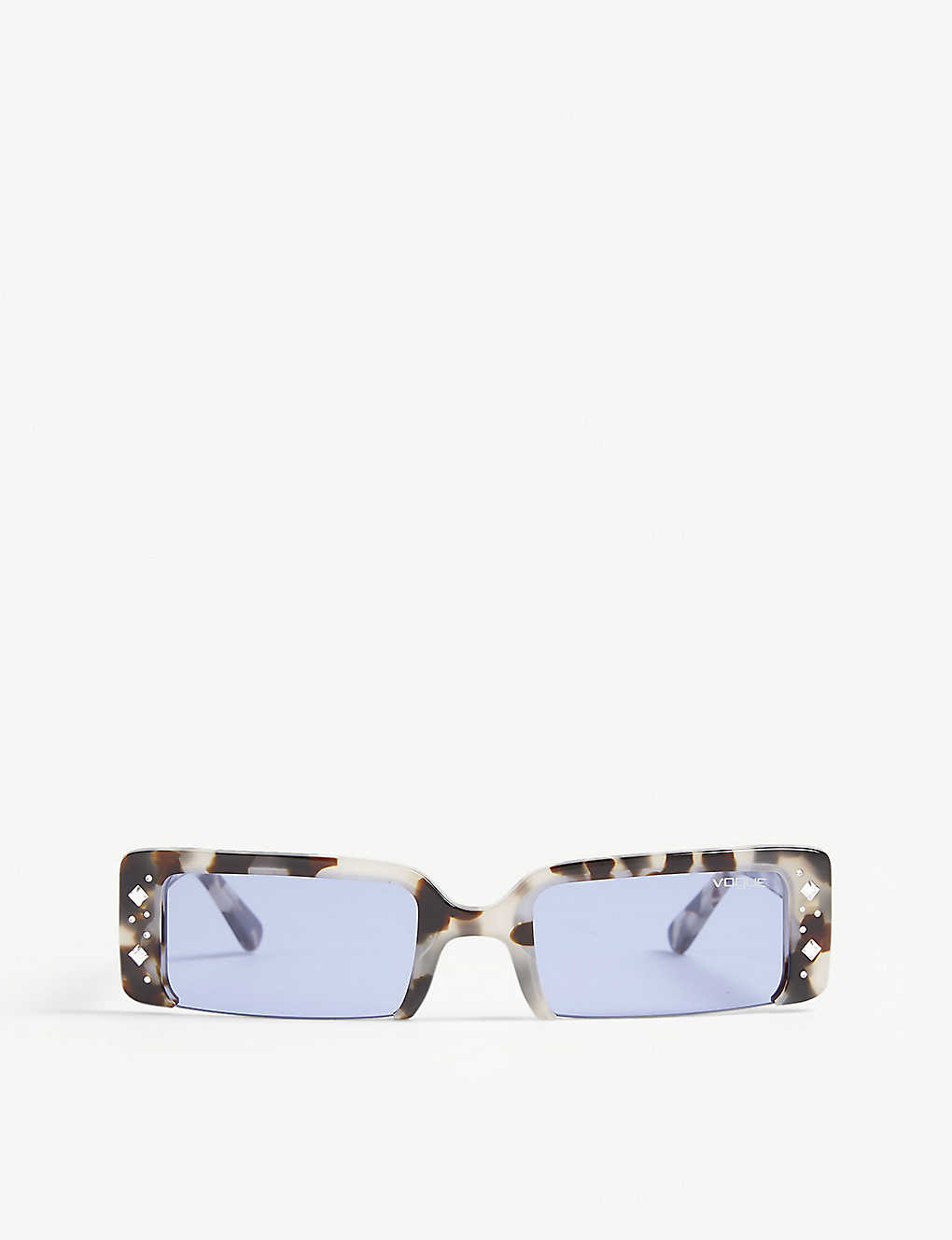 Vogue Gigi Hadid Vo5280 Rectangle-frame Sunglasses In Brown