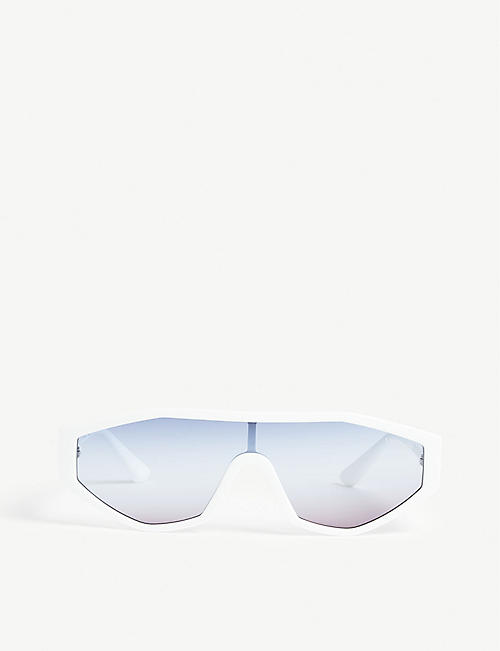 VOGUE: Gigi Hadid Highline irregular-frame acetate sunglasses