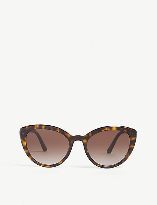 PRADA: PR02V cat-eye-frame sunglasses
