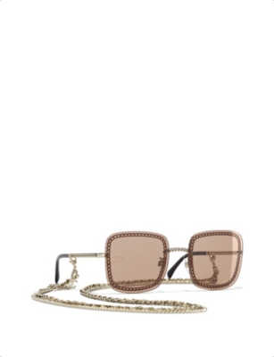 CHANEL: Square Sunglasses