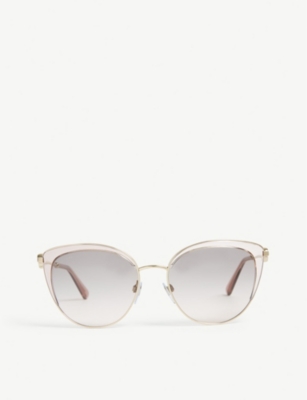 BVLGARI: BV6133 55 cat-eye frame sunglasses