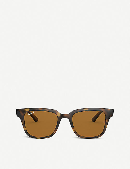 RAY-BAN: RB4323 plastic Wayfarer sunglasses