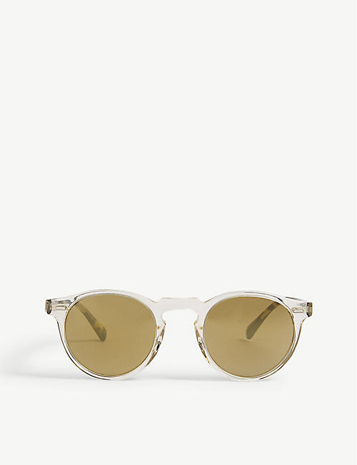 OLIVER PEOPLES: OV5217 Gregory Peck phantos-frame sunglasses
