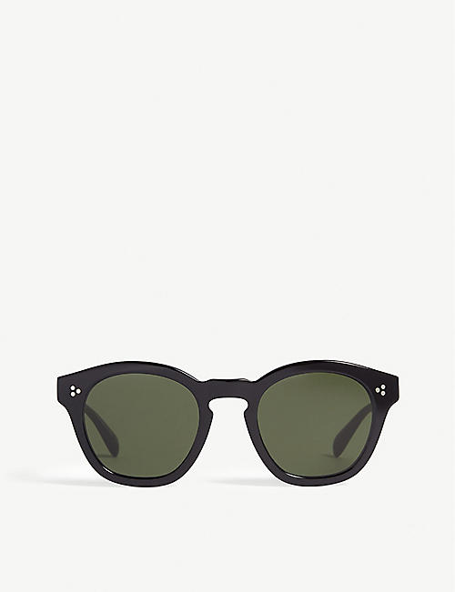OLIVER PEOPLES: Square-frame sunglasses