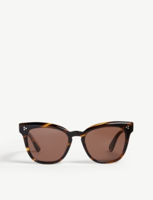 OLIVER PEOPLES - Gregory Peck tortoiseshell round-frame sunglasses |  