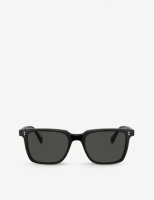 OLIVER PEOPLES - OV5419SU Lachman Sun square acetate sunglasses |  