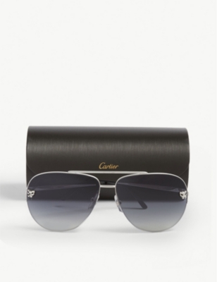 CARTIER: Aviator sunglasses