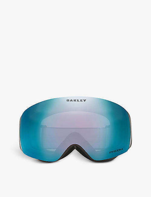 OAKLEY: OO7064-41 Flight Deck XM rectangle-frame acetate Prizm ski goggles