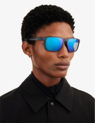 OAKLEY: Holbrook Mix rectangle-frame sunglasses