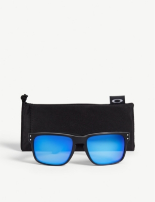 Oakley Holbrook Square-frame Acetate Polarised Sunglasses In Black