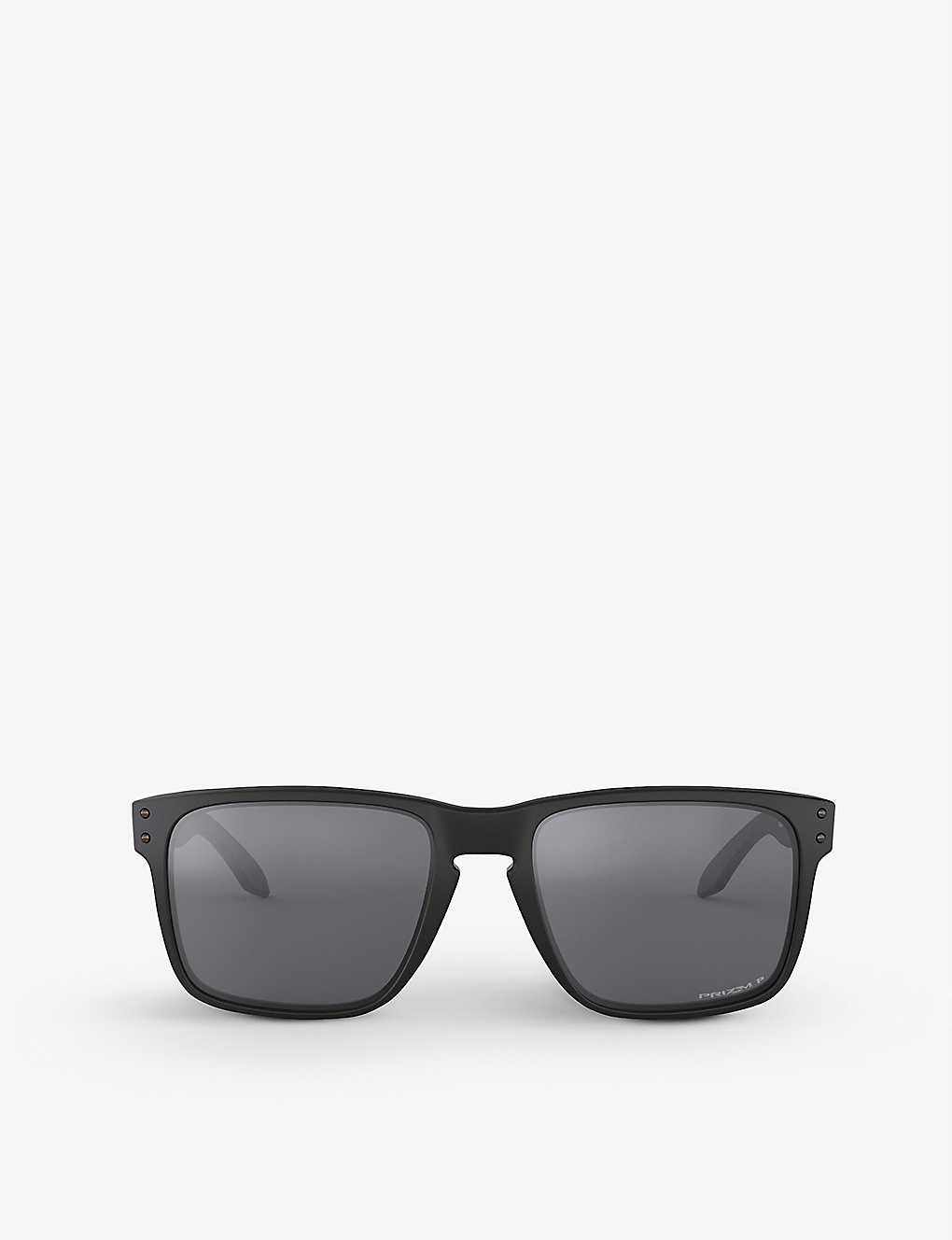 Oakley Holbrook Xl O-matter Polarised Square-frame Sunglasses In Matte Black
