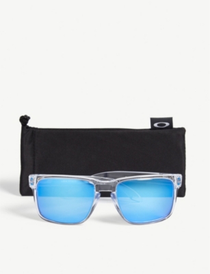 Oakley Holbrook Xl O-matter Polarised Square-frame Sunglasses In Clear