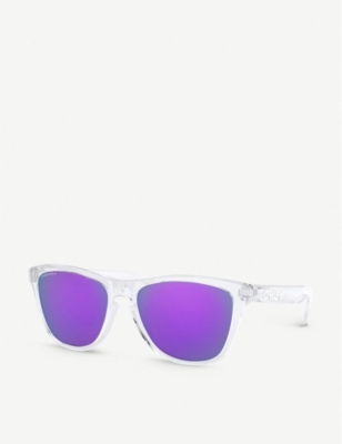Oakley Mens Clear Oo9013 Frogskins O Matter™ Plutonite Square-frame Sunglasses In Clear