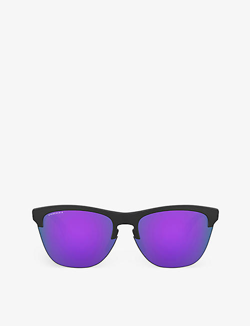 OAKLEY: OO9374 Frogskins Lite cat-eye frame sunglasses