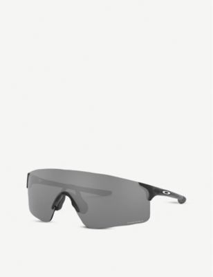 Oakley Womens Black Oo9454 38 Evzero Blades Acetate Rectangle-frame Sunglasses In Black