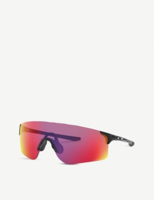 Oakley Womens Black Oo9454 38 Evzero Blades Acetate Rectangle-frame Sunglasses In Black
