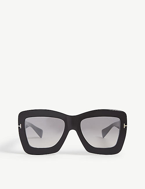 TOM FORD: Hutton FT0664 square frame sunglasses