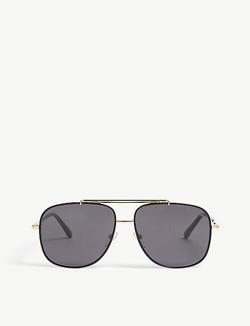 TOM FORD: Benton square-frame sunglasses