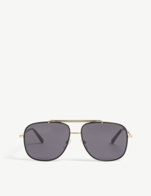 Tom Ford Benton Square-frame Sunglasses In Gold