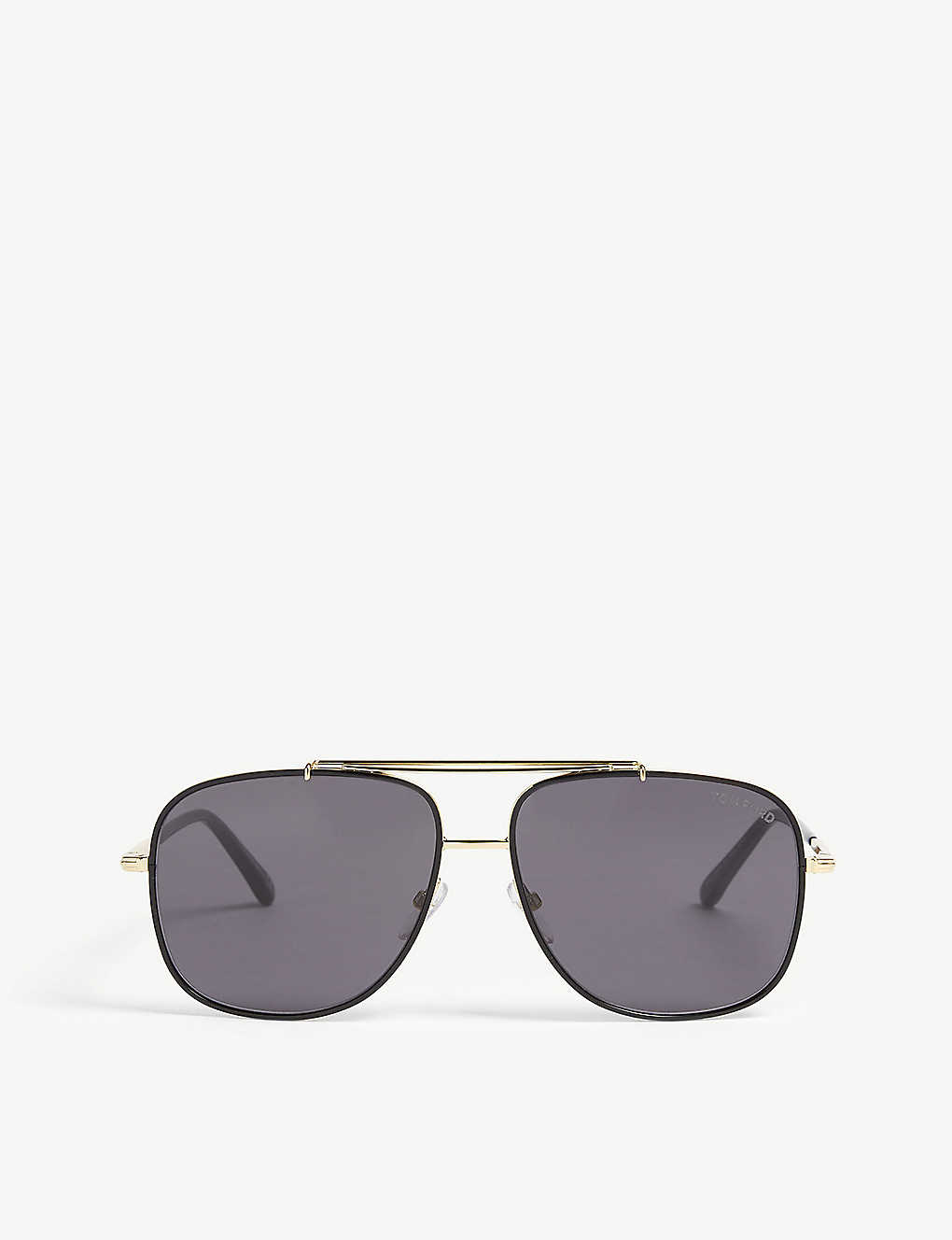 Tom Ford Benton Square-frame Sunglasses In Gold