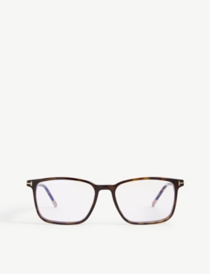 TOM FORD: Ft5607 rectangle-frame optical glasses