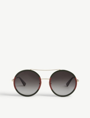 GUCCI - GG0061 round-frame sunglasses 