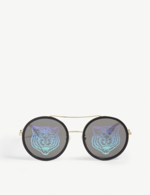 Gucci 2024 tiger sunglasses