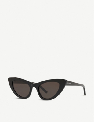 SAINT LAURENT: SL213 New Wave Lily acetate cat-eye sunglasses