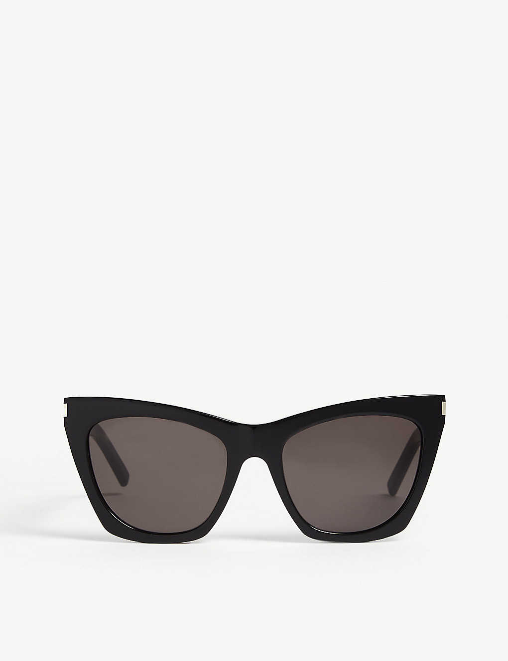 Saint Laurent Womens Black Sl214 Kate Cat-eye-frame Sunglasses