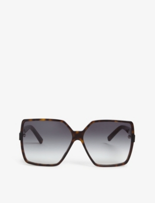 Saint laurent betty oversized sales sunglasses