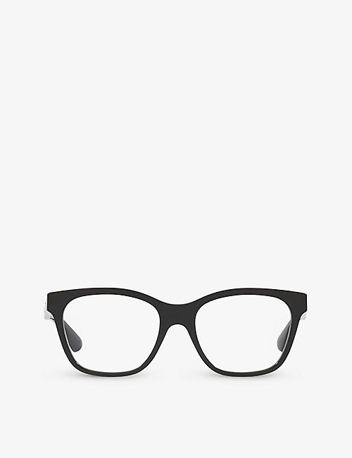 GUCCI: GG0420O square-frame acetate optical glasses