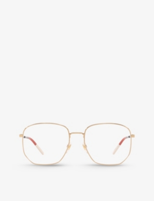 Gucci hexagon cheap glasses