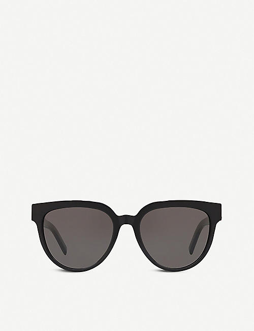 SAINT LAURENT: SL M28 acetate cat-eye sunglasses