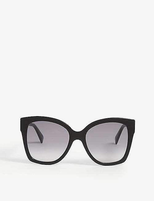 GUCCI: GG0459S acetate cat-eye sunglasses
