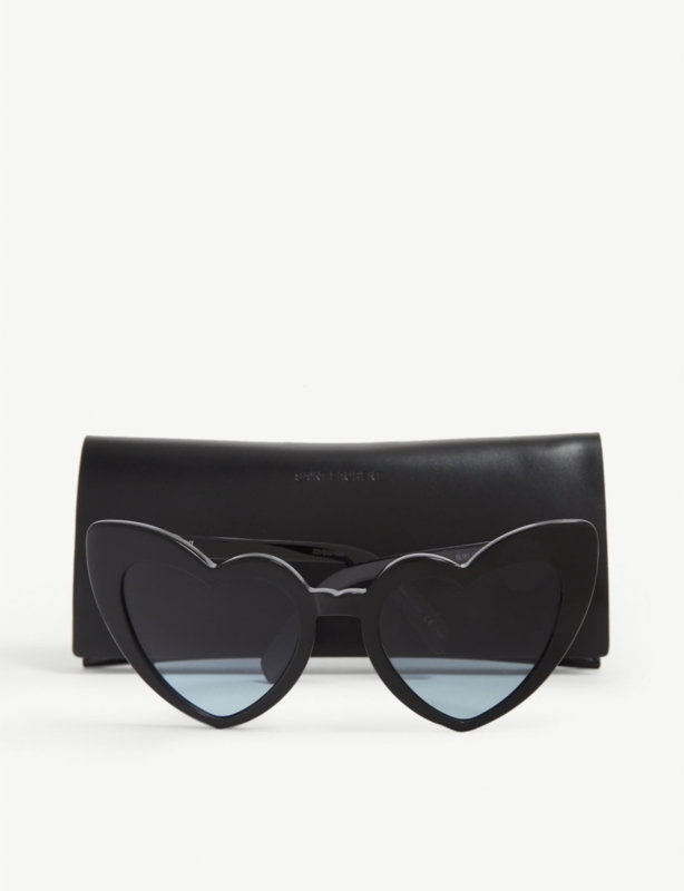 Lou Lou heart shaped sunglasses