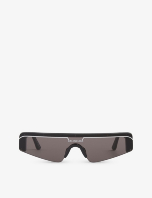 BALENCIAGA: BB0003S rectangle-frame sunglasses