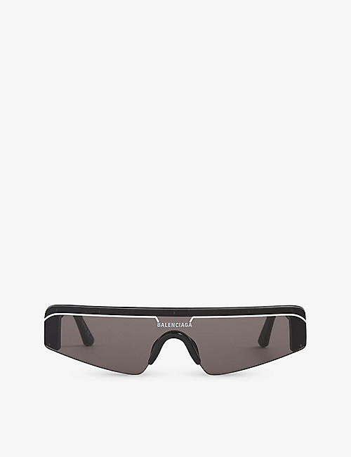BALENCIAGA: BB0003S rectangle-frame sunglasses