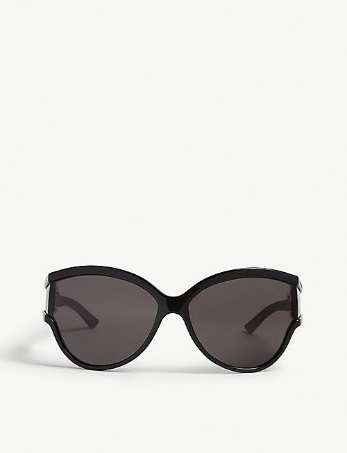 BALENCIAGA: BB0038S cat-eye-frame sunglasses