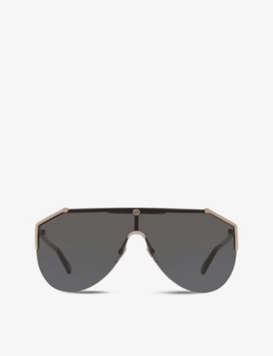 GUCCI: GG0584S metal aviator sunglasses