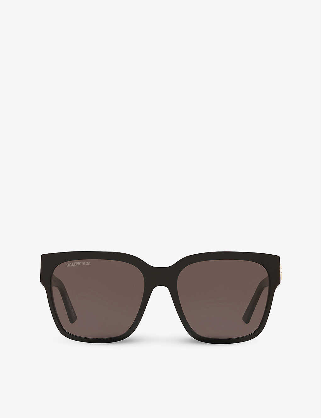 Balenciaga Bb0056s Square-frame Sunglasses In Black