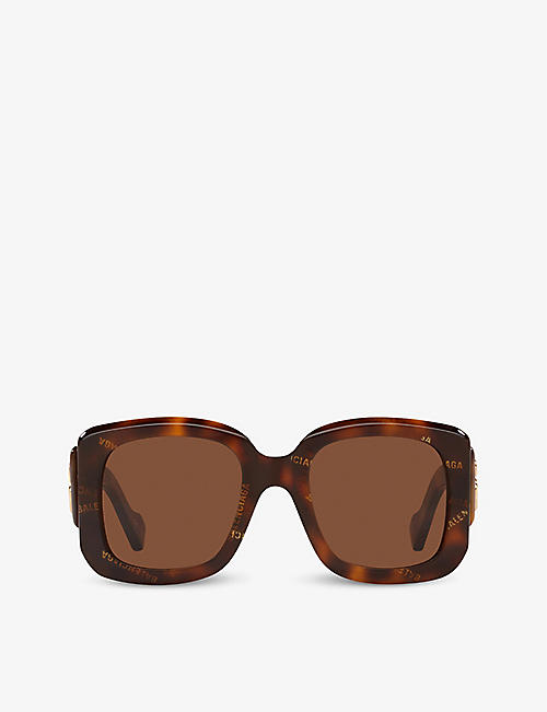 BALENCIAGA: BB0069S square-frame sunglasses